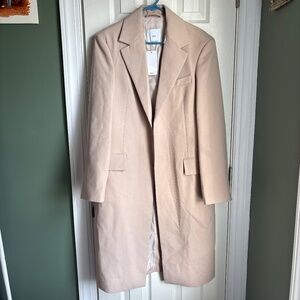 Mango (MNG) Tailored Long Coat Women’s Small (NWT)